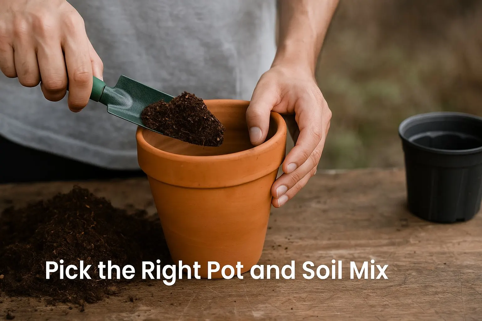 Pick the Right Pot and Soil Mix to grow tomato in balcony- Urban Plant 